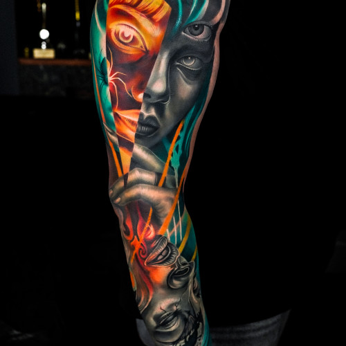 Oğuz Doğanay ve Serkan Alizade Tattoo